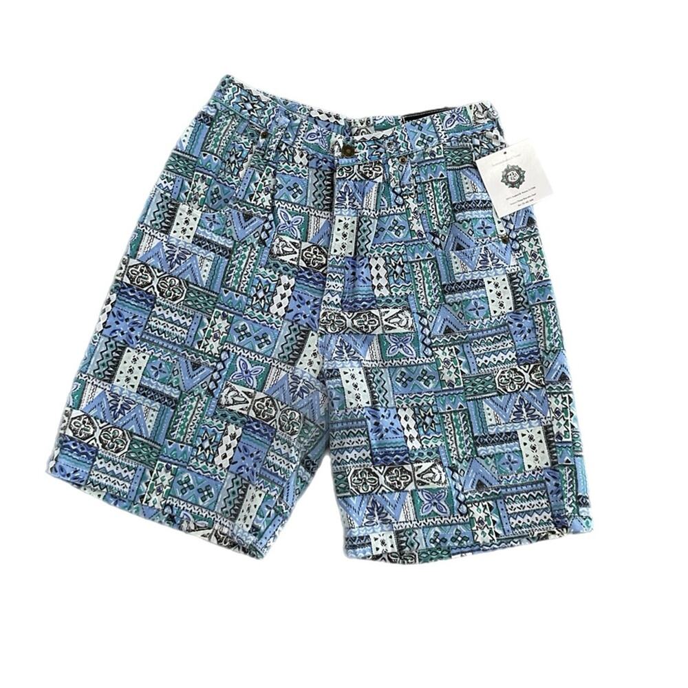 Vintage Abstract High Shorts